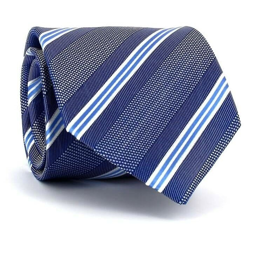 Gravata Riscas Azul