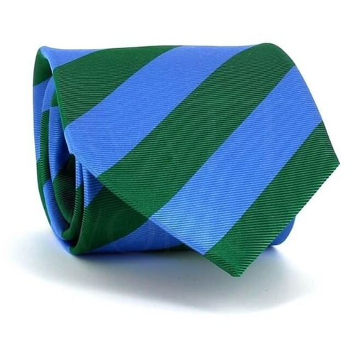 Gravata Riscas Azul e Verde