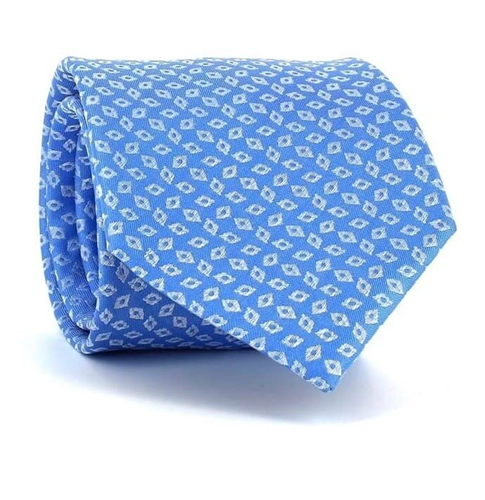 Gravata Rombos Azul