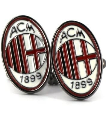 Botões de punho AC Milan