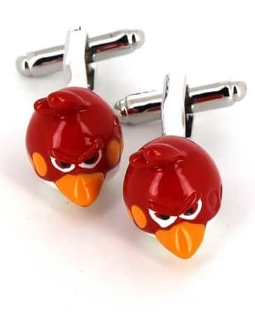 Botões de punho Angry Birds
