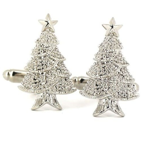 Botões de punho Árvore de Natal