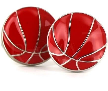 Botões de punho Bola de Basquetebol