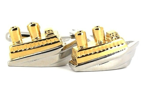 Botões de punho Barcos