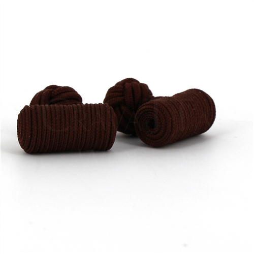 Botões de Punho Barril Chocolate