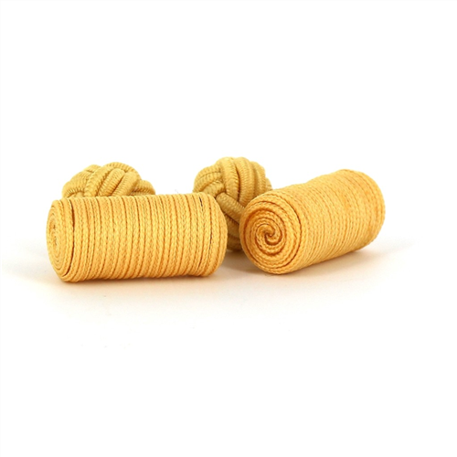 Botões de Punho Barril Dourado