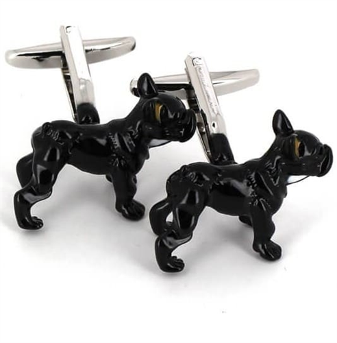 Botões de punho Bulldog Francês