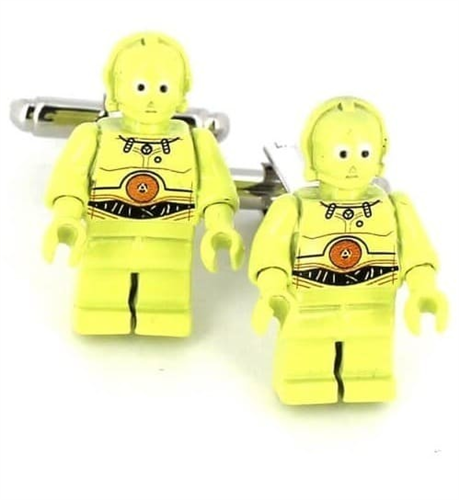 Botões de punho C-3PO Lego