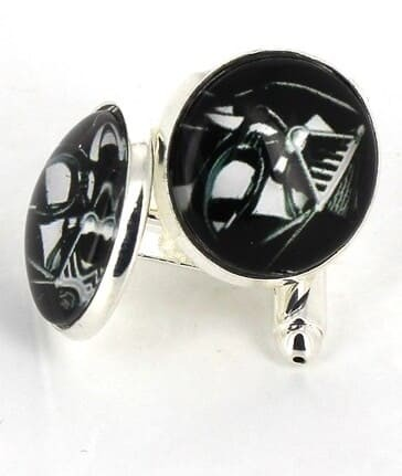 Botões de punho Cabochon Star Wars - Darth Vader