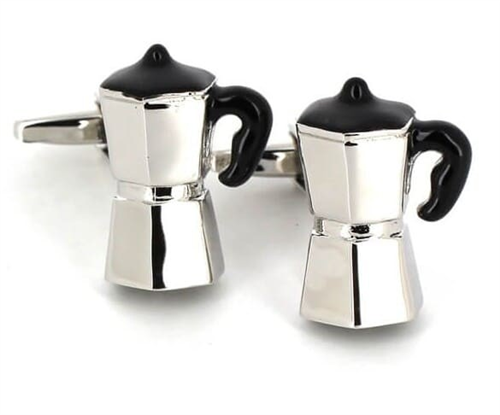 Botões de punho Cafeteiras