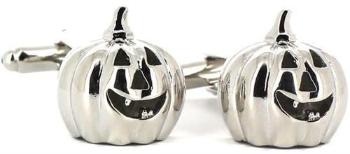 Botões de Punho Abóboras Halloween