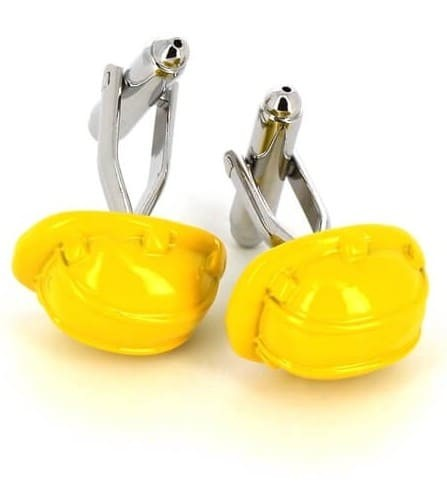 Botões de Punho Capacete de Obra