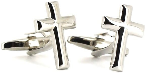 Botões de punho Cruz Cristã