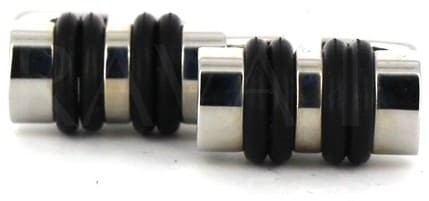 Botões de Punho Cordas Cilíndricos