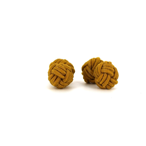 Botões de Punho Dupla Bola Bronze