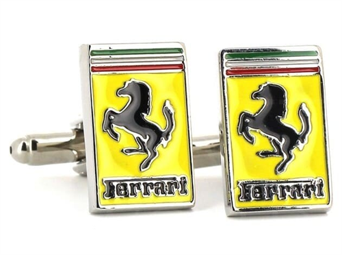 Botões de punho Ferrari