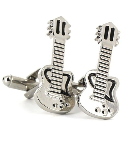 Botões de Punho Guitarra Elétrica