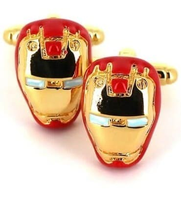 Botões de punho Iron Man