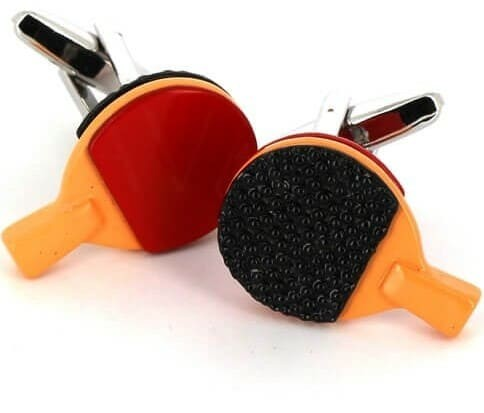 Botões de punho Raquetes de Ping Pong