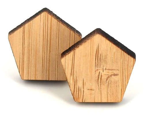 Botões de punho Pentágonos