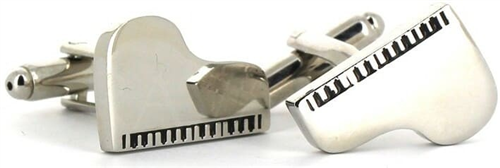 Botões de punho Piano