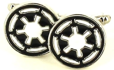 Botões de punho Star Wars - Emblema Imperial