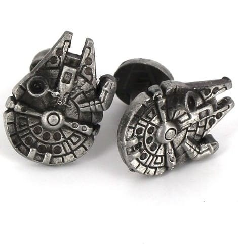Botões de punho Star Wars - Millennium Falcon