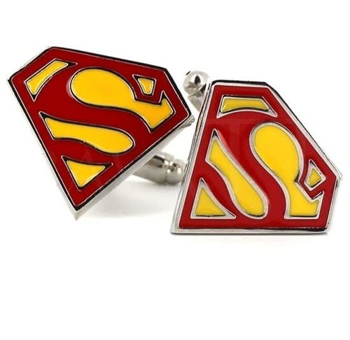 Botões de punho Superman
