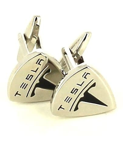 Botões de punho Tesla