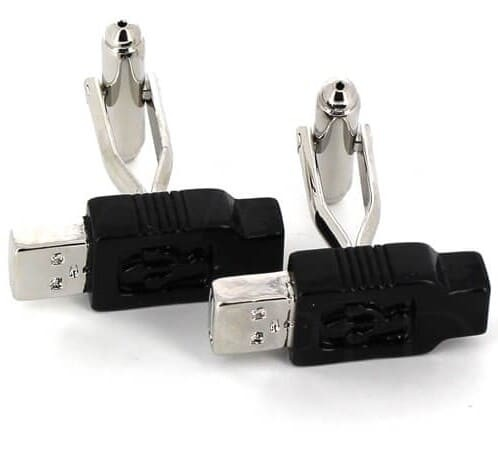 Botões de punho USB