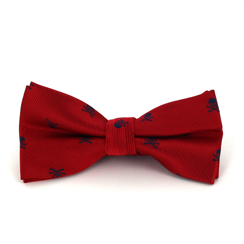 Laço Caveiras Vermelho