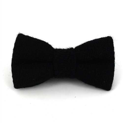 Laço de Lã Trençada Preto