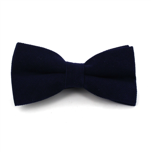 Laço Liso Veludo Azul Marinho