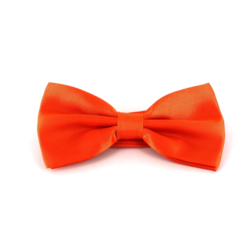 Laço Liso de Seda Laranja