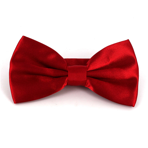 Laço Liso de Seda Vermelho