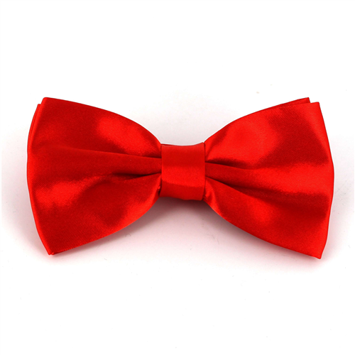 Laço Liso de Cetim Vermelho Claro