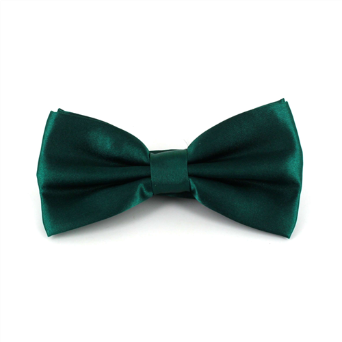 Laço Liso de Seda Verde Escuro