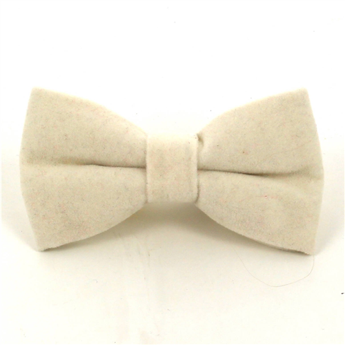 Laço Liso Veludo Branco