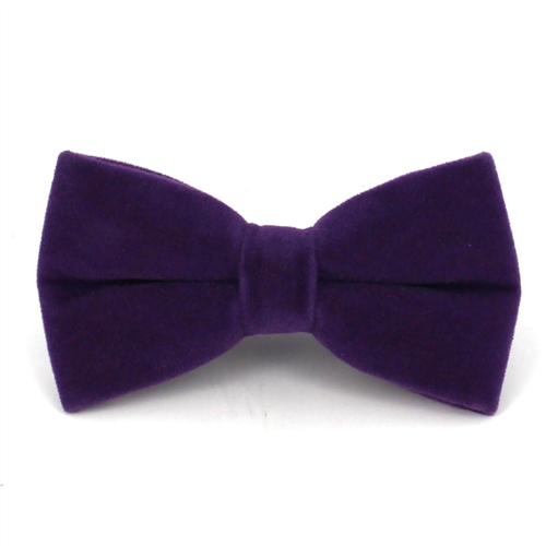 Laço Liso Veludo Roxo