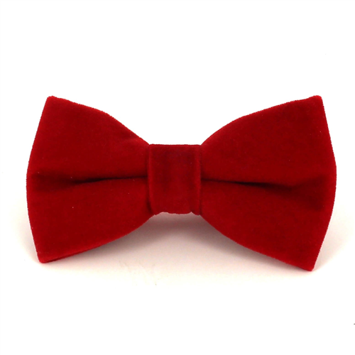 Laço Liso Veludo Vermelho