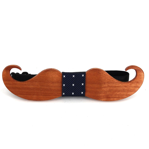 Laço Madeira Bigode