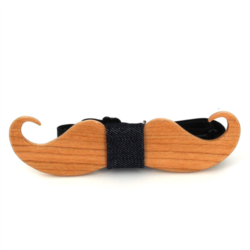 Laço Madeira Bigode