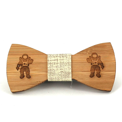 Laço Criança Bambu Astronauta
