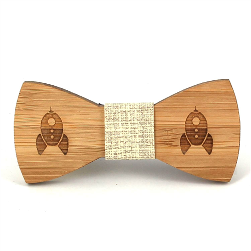 Laço Crianças Bambu Foguete