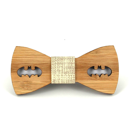 Laço Crianças Bambu Oco Batman