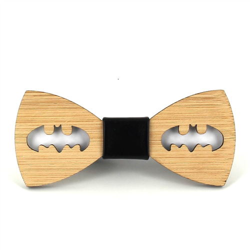 Laços Crianças Bambu Oco Batman