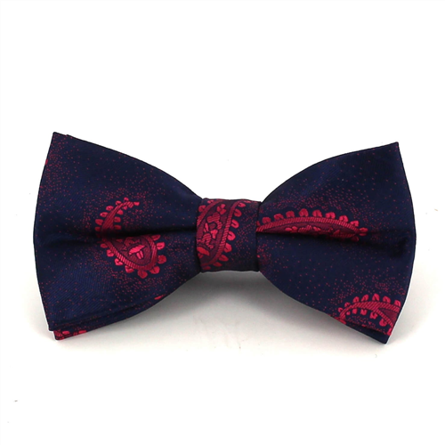 Laço Paisley Azul