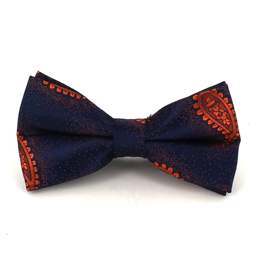Laço Paisley Azul