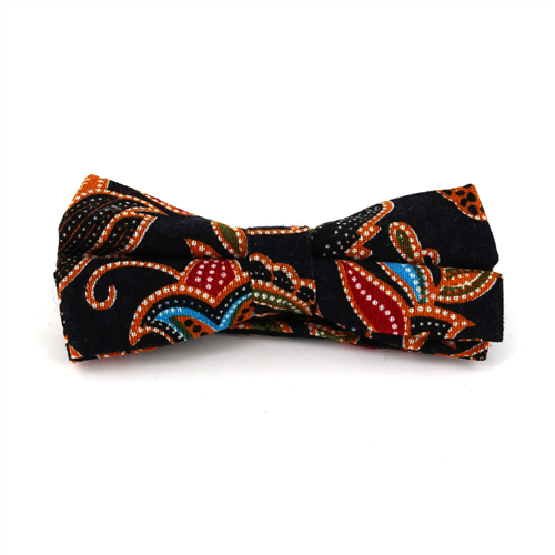 Laço Paisley Preto