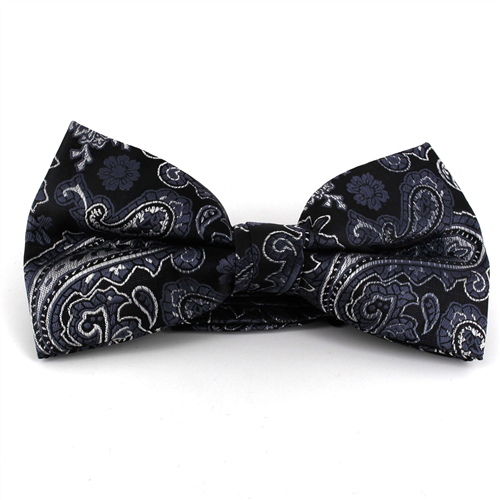 Laço Paisley XL Cinzento